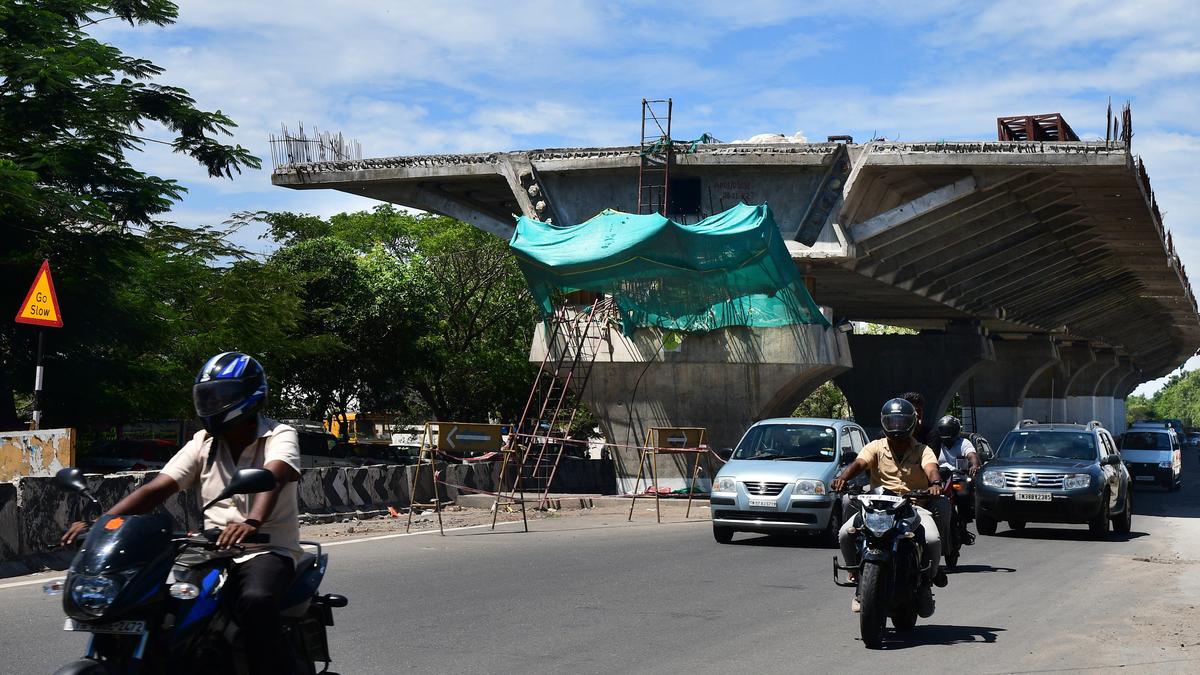 Main carriageway of Avinashi road flyover in Coimbatore to be completed by September The Hindu